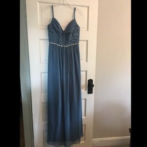 David’s Bridal Twist Bodice Chiffon Dress